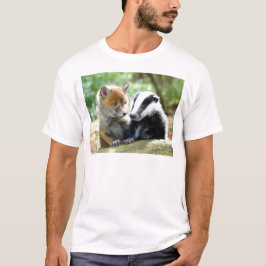 Foxcub & Badger Niedlich! T-Shirt