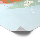 Foxe und ein helles Poster (Ecke)