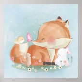 Foxe und ein helles Poster (Vorne)