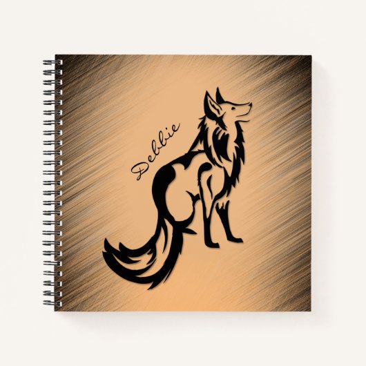 Foxed Personal Notizblock (Vorderseite)