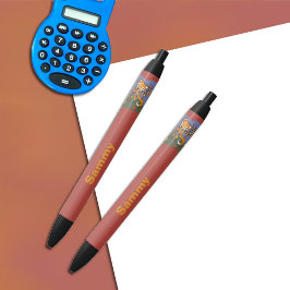 Foxen-Stift aus Holz mit Namen Kugelschreiber