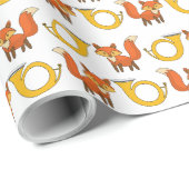 Foxenjagd Geschenkpapier (Rolleneckpunkt)
