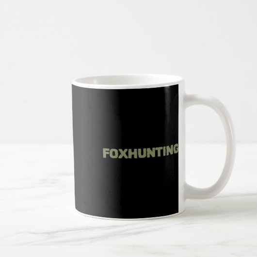Foxenjagd mit Byck-Motif Kaffeetasse (Rechts)