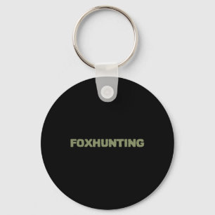 Foxenjagd mit Byck-Motif Schlüsselanhänger