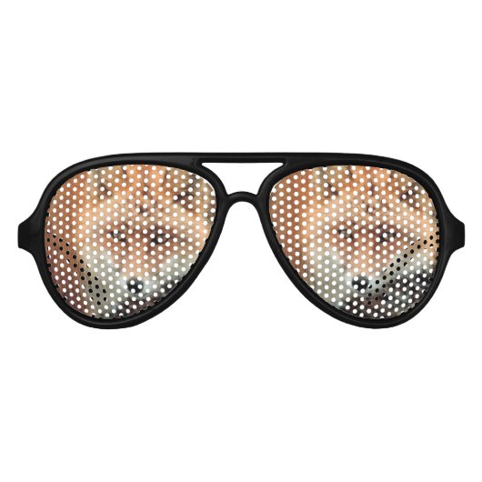 Foxensorten Partybrille (Vorderseite)