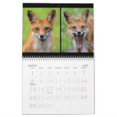 Foxes Are Fun Calendar Kalender (Mär 2026)