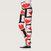 Foxey Moxey Fitness-LippenLeggings Leggings (Links)