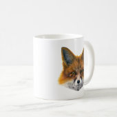 Foxface - Malerei in Acryl Kaffeetasse (VorderseiteRechts)