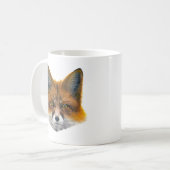 Foxface - Malerei in Acryl Kaffeetasse (Vorderseite Links)
