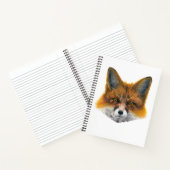 Foxface - Malerei in Acryl Notizblock (Innenseite)