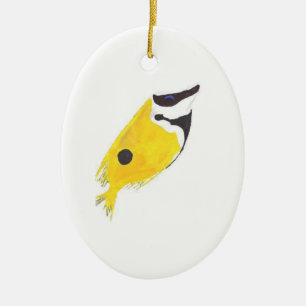 Foxface Rabbitfish Keramikornament