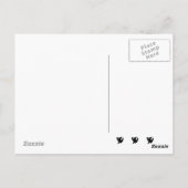 Foxfarbe Postkarte (Rückseite)