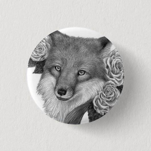 Foxflower Button (Vorderseite)