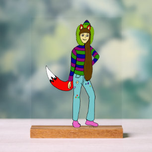 Foxgirl Acrylschild