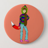 Foxgirl Button (Vorderseite)