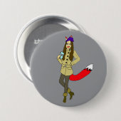 Foxgirl Button (Vorne & Hinten)