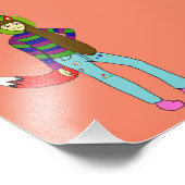 Foxgirl Fotodruck (Ecke)