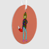 Foxgirl Ornament (Vorderseite)