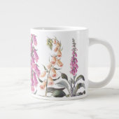 Foxglove Blume Blumengarten Jumbo Tasse (Rechts)