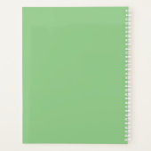 Foxglove Blume Blumengarten Lila Grüner Garten Planer (Rückseite)