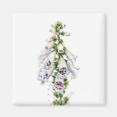 Foxglove-Blume Magnet (Vorne)