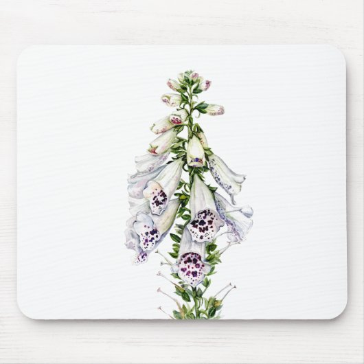 Foxglove-Blume Mousepad (Vorne)