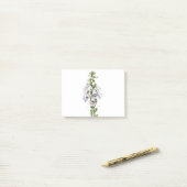 Foxglove-Blume Post-it Klebezettel (Auf Schreibtisch)