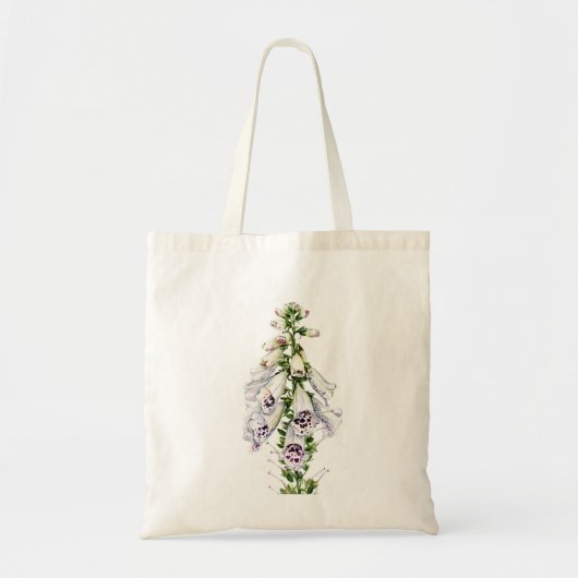 Foxglove-Blume Tragetasche (Vorne)