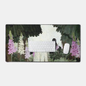 Foxglove Ghost Schreibtischunterlage (Tastatur & Maus)