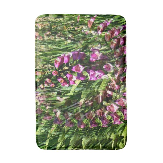 Foxglove Liebe....... Badematte (Vorderseite Vertikal)