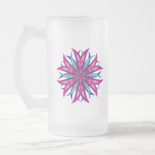 Foxglove Mattiert Glass Tasse (Links)
