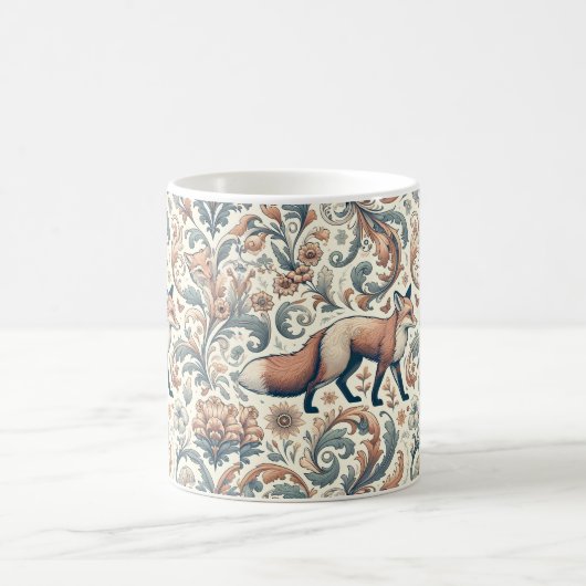 Foxglove Whispers: Viktorianische Eleganz in der N Kaffeetasse (Mittel)