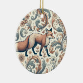 Foxglove Whispers: Viktorianische Eleganz in der N Keramik Ornament (Rechts)