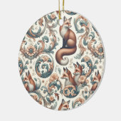 Foxglove Whispers: Viktorianische Eleganz in der N Keramik Ornament (Links)