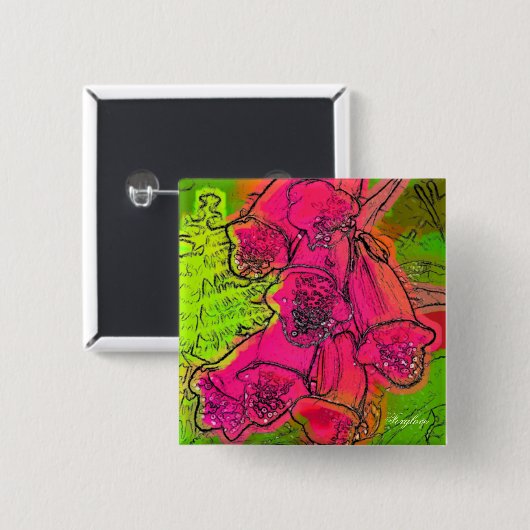 FOXGLOVES BUTTON (Vorne & Hinten)