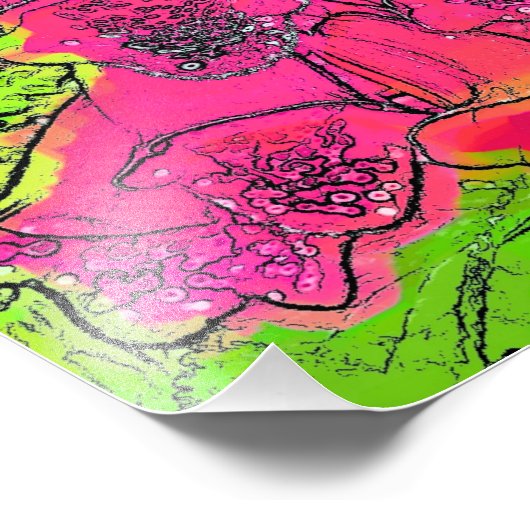 FOXGLOVES FOTODRUCK (Ecke)