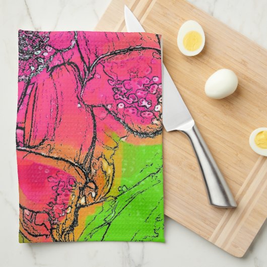 FOXGLOVES HANDTUCH (Viertel Falte)