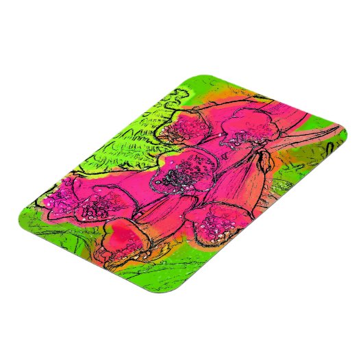 FOXGLOVES MAGNET (Linke Seite)