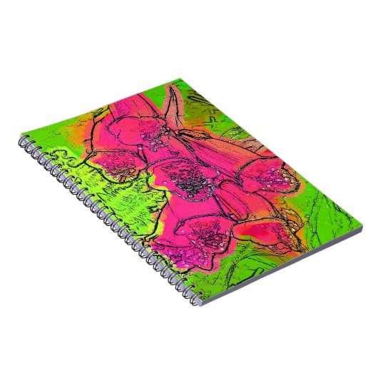 FOXGLOVES NOTIZBLOCK (Rechte Seite)