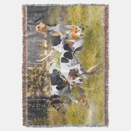 Foxhound Decke (Vorderseite Vertikal)