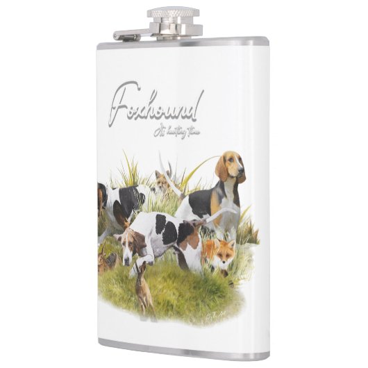 Foxhound Flachmann (Links)