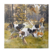 Foxhound Fliese (Vorderseite)