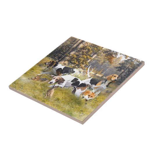 Foxhound Fliese (Seite)