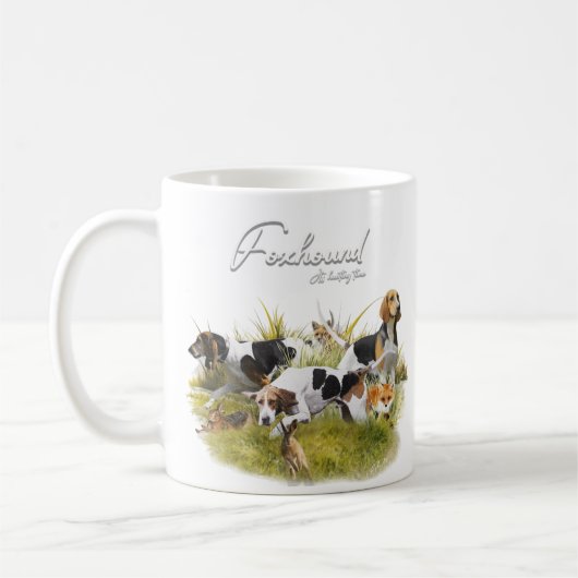 Foxhound Kaffeetasse (Links)