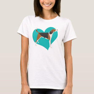 Foxhound-Liebe T-Shirt