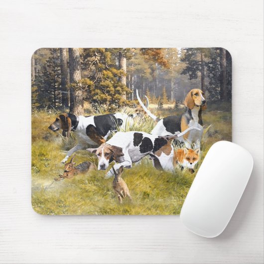Foxhound Mousepad (Mit Mouse)