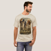 Foxhound-Porträt – Edler Jagdhund T-Shirt (Vorne ganz)
