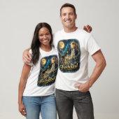 Foxhound-Porträt – Edler Jagdhund T-Shirt (Unisex)