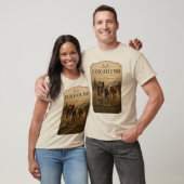 Foxhound-Porträt – Edler Jagdhund T-Shirt (Unisex)