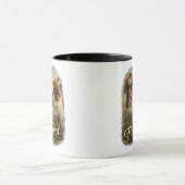 Foxhound-Porträt – Edler Jagdhund Tasse (Zentrum)